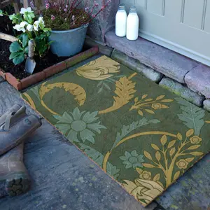 William Morris Blue Doormat (90 x 60cm)