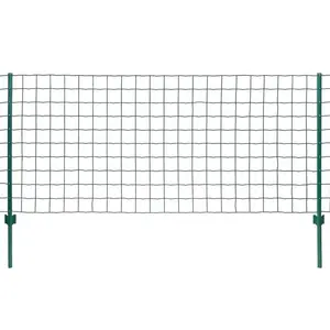 Lundeen Green Metal Wire/Mesh Fence 150cm H x 2000cm W