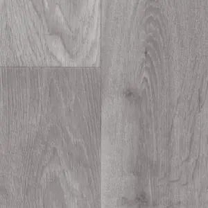 Grey 592 Contract Wood EffectCommercial Vinyl Flooring For Office, Shop, Waterproof Lino Flooring-9m(29'5") X 2m(6'6")-18m²