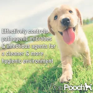 Pretty Pooch Multipurpose Disinfectant - Cleaner, Sanitiser, Deodoriser - Concentrated Formula - Fresh Linen x2