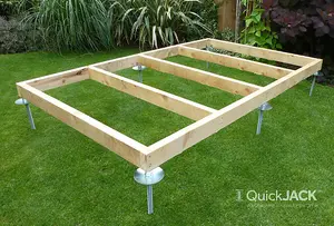 QuickJack  8ft x 6ft Shed base kit (NO TIMBER INCLUDED)