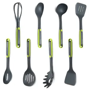 Royalford 8 PC Nylon Kitchen Utensil Set for Cooking