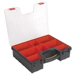 Sealey Parts Storage Case Tool Organiser With 8 Removable Compartments APAS3R