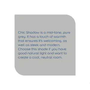 Dulux Weathershield Chic Shadow Satinwood Emulsion paint, 750ml