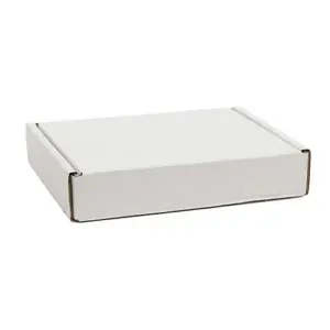 50 x White Small Single Wall Die Cut Packing Shipping Boxes C6