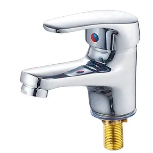 Wash basin faucet household bathroom wash basin faucet countertop  Copper