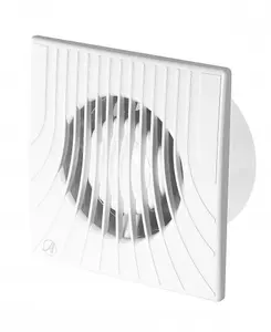 Modern White Bathroom Extractor Fan 120mm / 4.72" Basic Ventilator