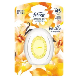 Febreze Bathroom Air Freshener Vanilla & Mangolia Pack of 3