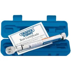 Draper Expert Precision Torque Wrench, 3/8" Sq. Dr., 5 - 22Nm 58130