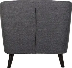 Ashley 1 Seater Sofa Chair Upholstered in Grey Fabric 2 Man Delivery