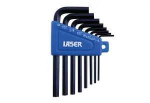 Laser Tools 0267 8pc Hex Key Set Imperial 1/16" - 1/4"