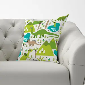 Baby Dinosaur Print Cushions 60cm x 60cm