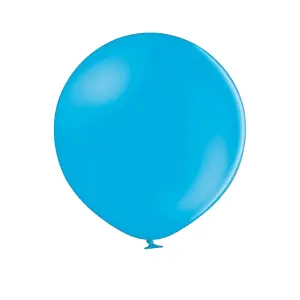 Belbal Plain Balloons Pastel Cyan (One Size)