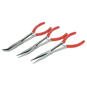 Long Nose Pliers 3pc 11 inch Mechanics Engineers (Neilsen CT1456)