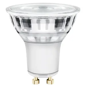 Diall GU10 3.6W 345lm 100° Clear Reflector spot Warm white LED Light bulb