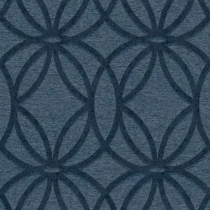 Next Luxe eclipse Navy Smooth Wallpaper