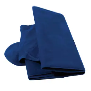 Blue Inflatable Travel Cushion - Reduces Pressure on Neck - Easy to Inflate