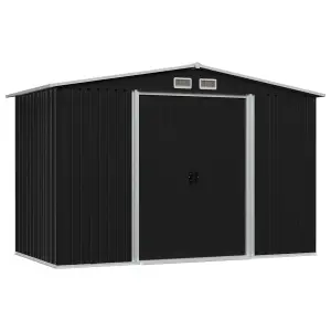 Berkfield Garden Storage Shed Anthracite Steel 257x205x178 cm