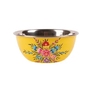 BillyCan - Picnic Bowl - 18.5cm  - Buttercup Pansy