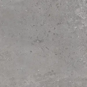 Mythos Matt Grey Concrete Effect Porcelain Outdoor Tile - Pack of 72, 25.92m² - (L)600x(W)600