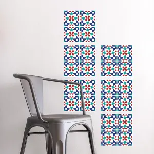 Walplus Marrakech Tile Stickers PVC