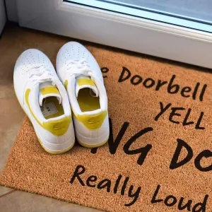 Door Bell Broken Yell Novelty Doormat Unique Coir Doormats Front