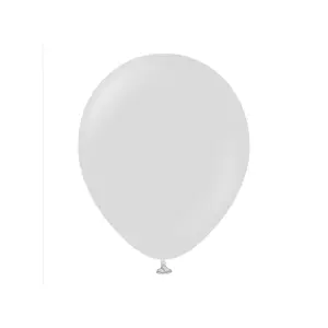 Kalisan Latex Retro Balloons (Pack of 100) Smoke (One Size)