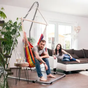 Luna RockStone Metal Hammock Chair Stand