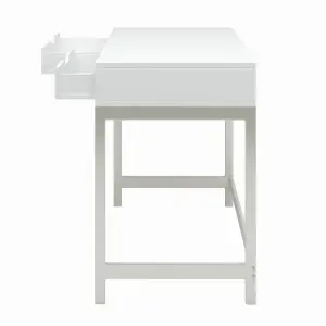 Computer Desk Dressing Table with 2 Drawers Work Table Home Office Table Industrial