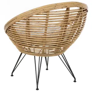 Garden Chair MARATEA Rattan Natural