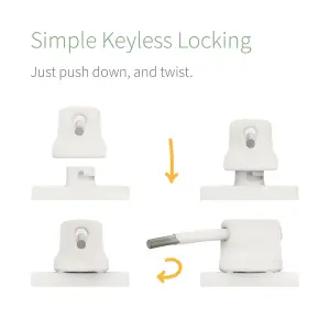 TruMAX Keyless Cable Restrictor - White