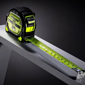 Unilite MT5M2 5 Metre Heavy Duty Tape Measure - 27mm Wide Blade - Impact Resistant TPR Coated - Ultra High Performance