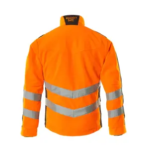 Mascot Safe Supreme Sheffield Fleece Jacket (Hi-Vis Orange/Dark Anthracite)  (Medium)