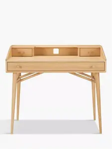 Ercol For John Lewis Shalstone Desk, Oak