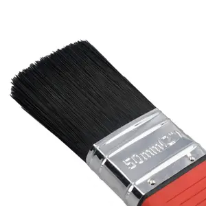 9pc Paint Brush No Bristle Loss Set For Painting + Decorating Soft Grip Handle