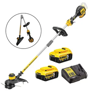 Dewalt DCM561P2S 18v XR Brushless Grass Line Trimmer + 2 x 5.0ah + Charger