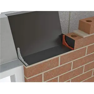 10 x Buff Brick Tunnel Weep Vents Low Profile Invisible Cavity Wall Water Outlet