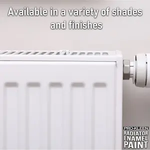 White Gloss Heat Resistant Radiator Enamel Paint 400ml