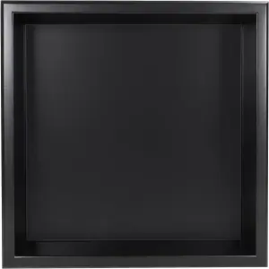 Thermopanel 304 Stainless Steel Recess Shower Niche - Matte Black (305 x 305 x 103mm)