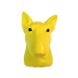 Walplus Animal Head Home Decoration Wall Art Sculpture - Yellow Dog