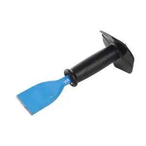 75mm x 220mm Bolster Chisel & Guard Brick Concrete Cutting Shaping Hammer Tool