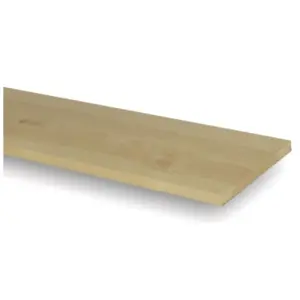 PACK OF 5 (Total 5 Units) - 25mm x 225mm (21mm x 220mm Finish) Planed All Round Softwood Timber - 4.8m Length