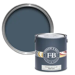 Farrow & Ball Dead Flat Mixed Colour 281 Stiffkey Blue 5 Litre