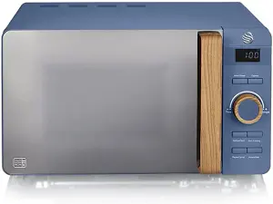 Swan Nordic Blue 20 Litre Digital Microwave