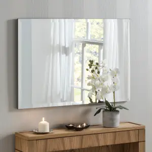 Yearn Simple Bevelled Mirror 102x76cm