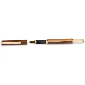 Rollerball Pen Kit - 10kt Gold (A Logo)