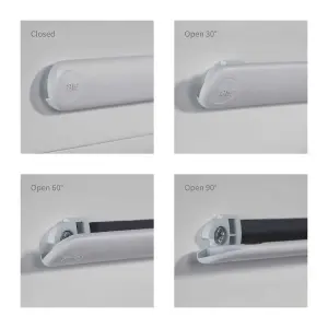 Yale SlotVent Trickle Vent (3 Pack) - 4000EA, White