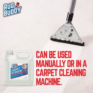 Rug Buddy Carpet Detergent - Upholstery Shampoo Cleaner Solution Stain Remover - 1 Litre