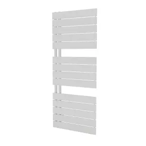 Agadon Panio Up Designer Panel Towel Radiator 1195 x 500 mm White - 2109 BTU - 10 Years Guarantee