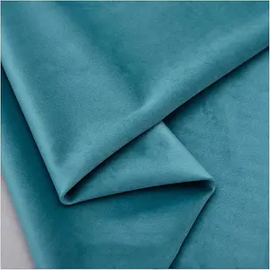 Velvet Blackout 46" x 72" Teal (Ring Top Curtains)